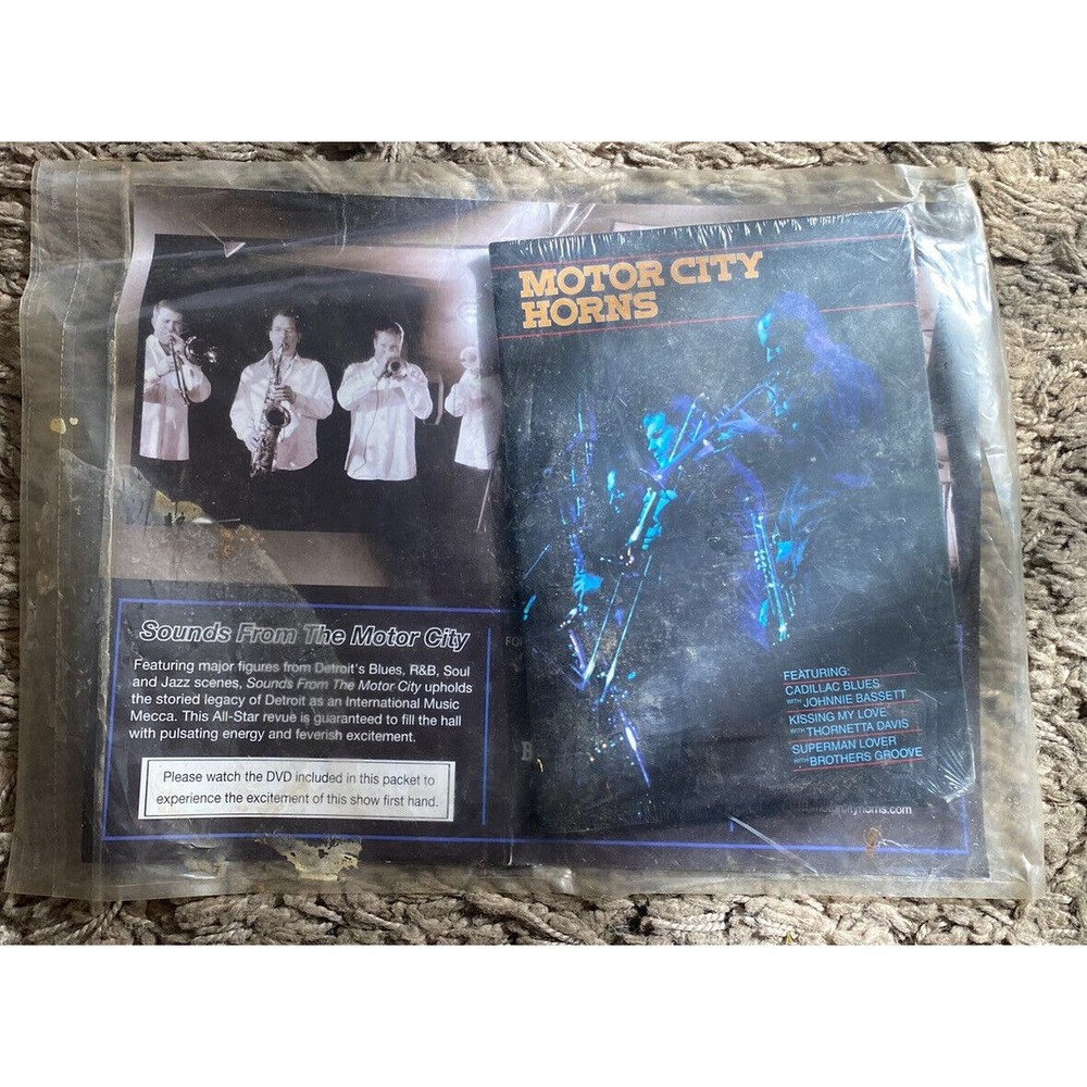 Moto City Horns DVD Detroit Jazz and Blues music Thornetta Davis Johnnie Bassett